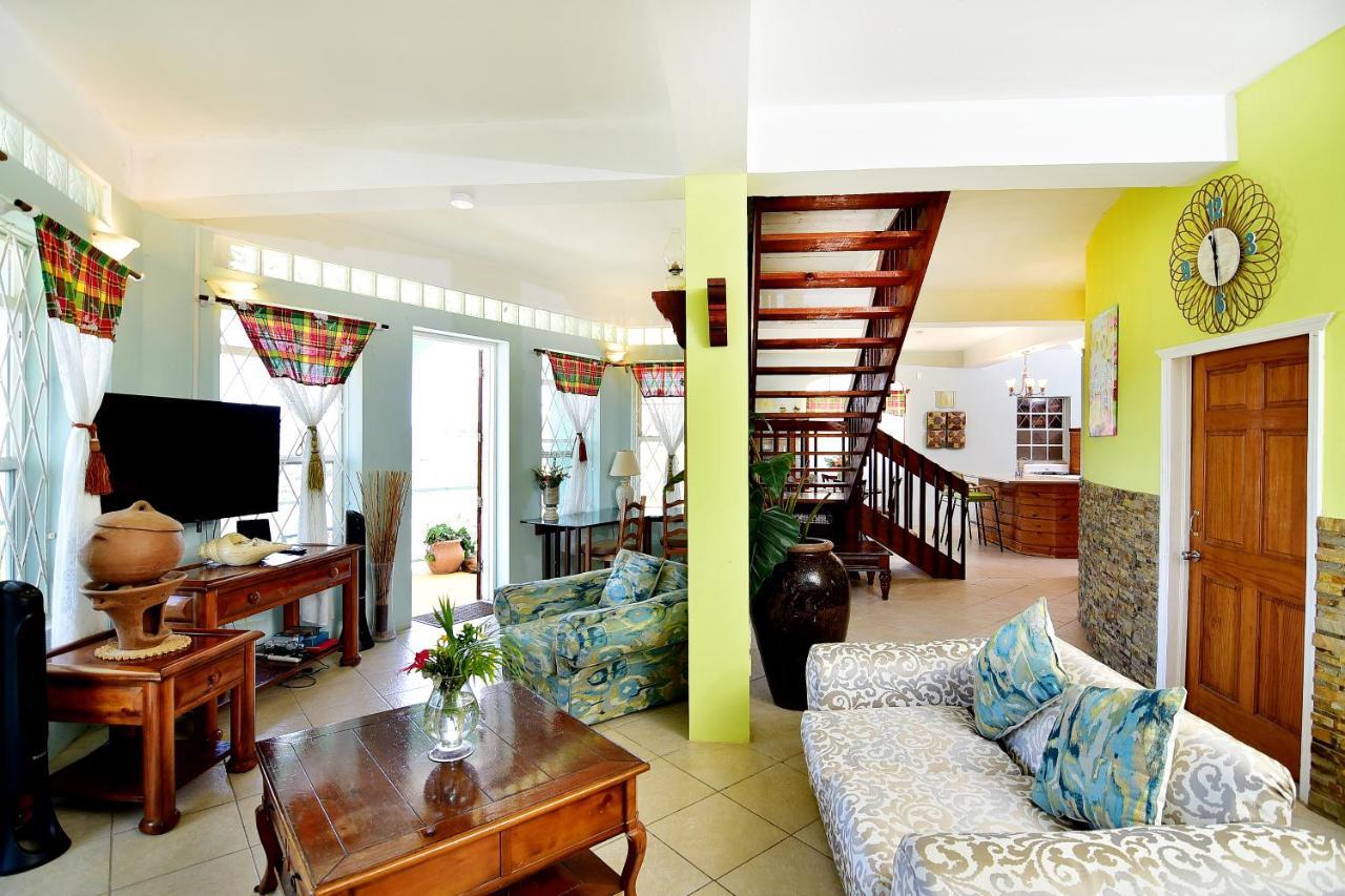 Beachfront Villa Gros Islet Exteriér fotografie