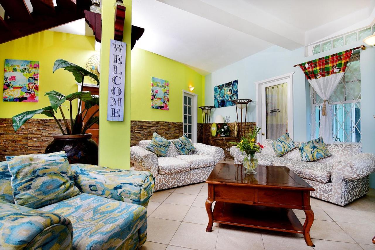 Beachfront Villa Gros Islet Exteriér fotografie